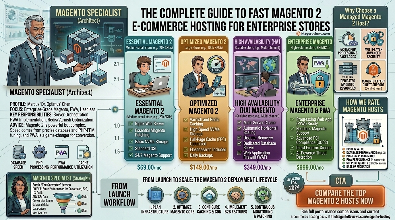 Fast web hosting for magento 2 e-commerce sites