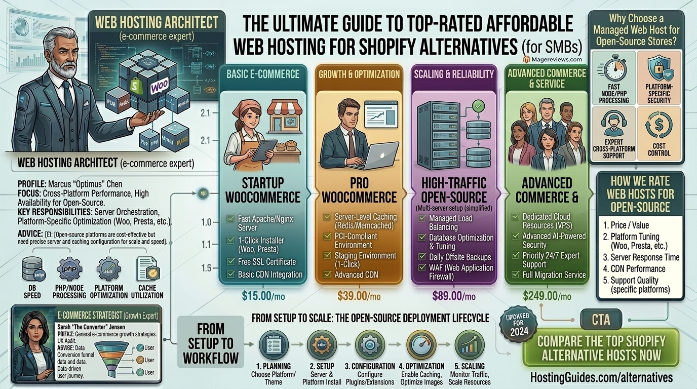 Best cheap web hosting for shopify alternative platforms