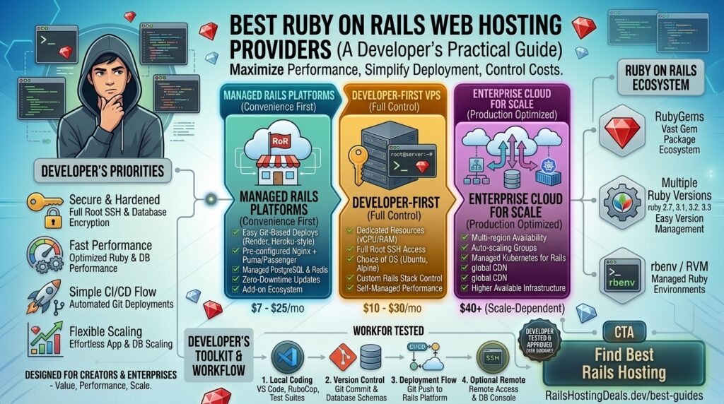 best Ruby on Rails web hosting providers
