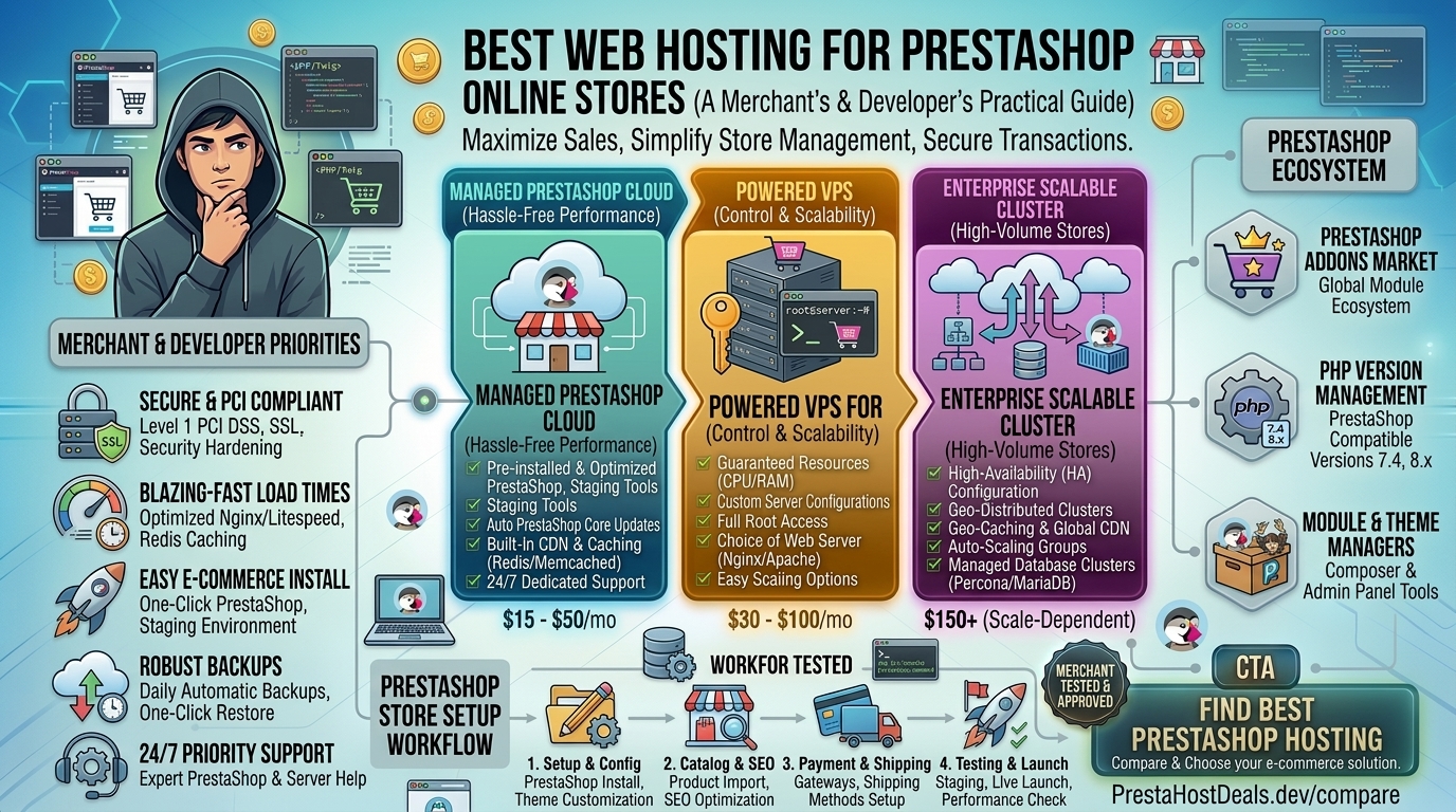 best web hosting for prestashop online stores