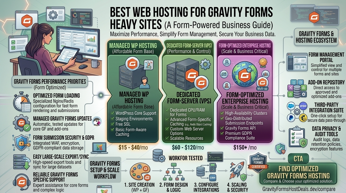 best web hosting for gravity forms heavy sites