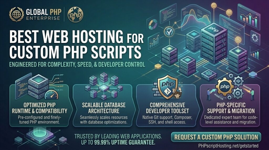 best web hosting for custom php scripts