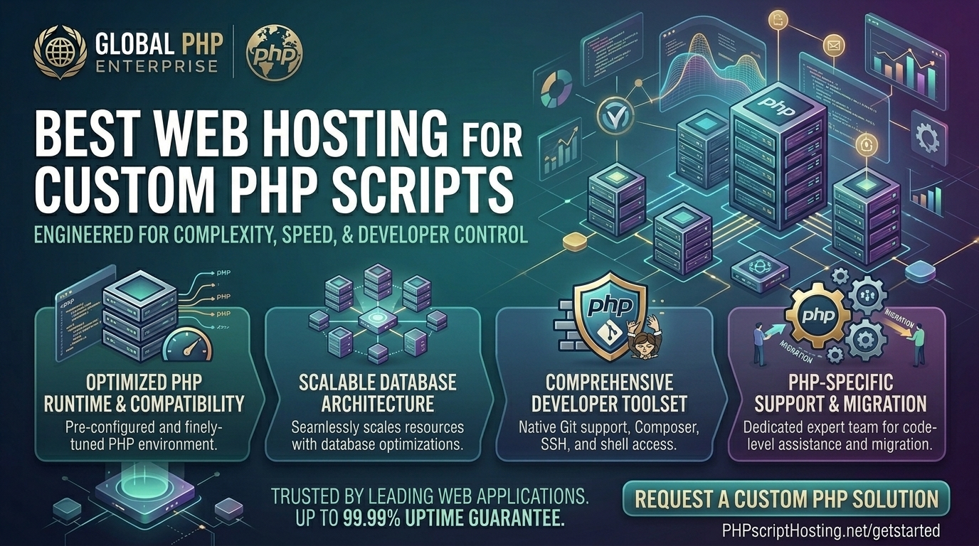 best web hosting for custom php scripts