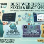 best web hosting for next js React applications