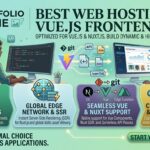 fast web hosting for vue js frontend apps