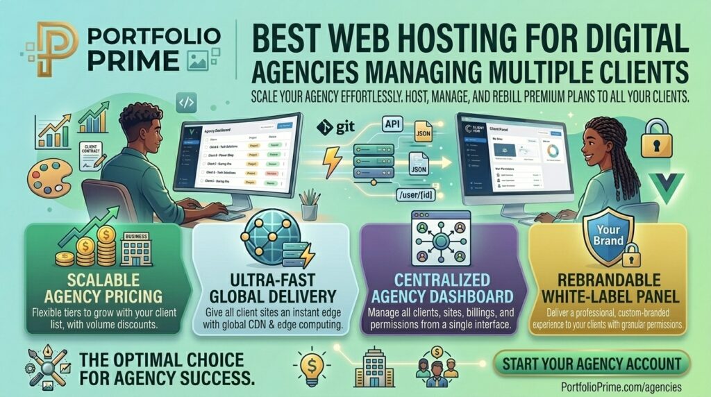 best web hosting for digital agencies managing multiple clients