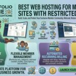 best web hosting for membership sites with restricted content
