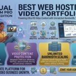 high bandwidth web hosting for video portfolio sites