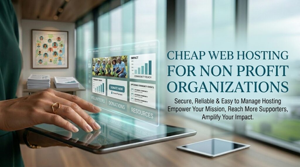 What is the cheap web hosting for non profit organizations?