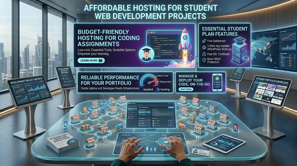 What is the cheap web hosting for student web development projects