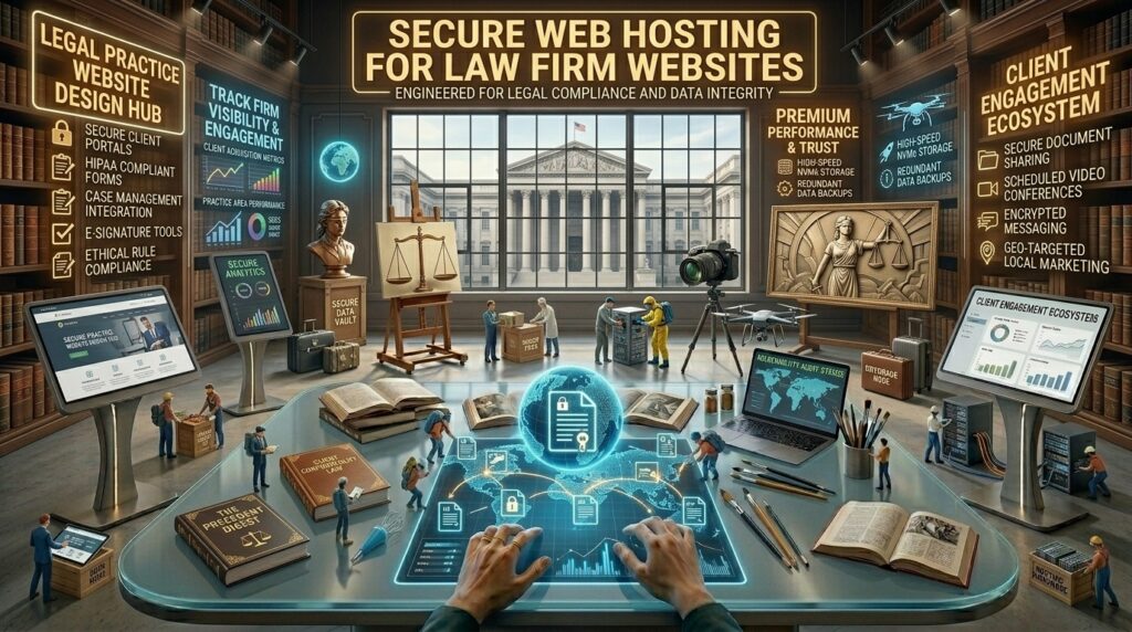 What is the best secure web hosting for law firm websites
