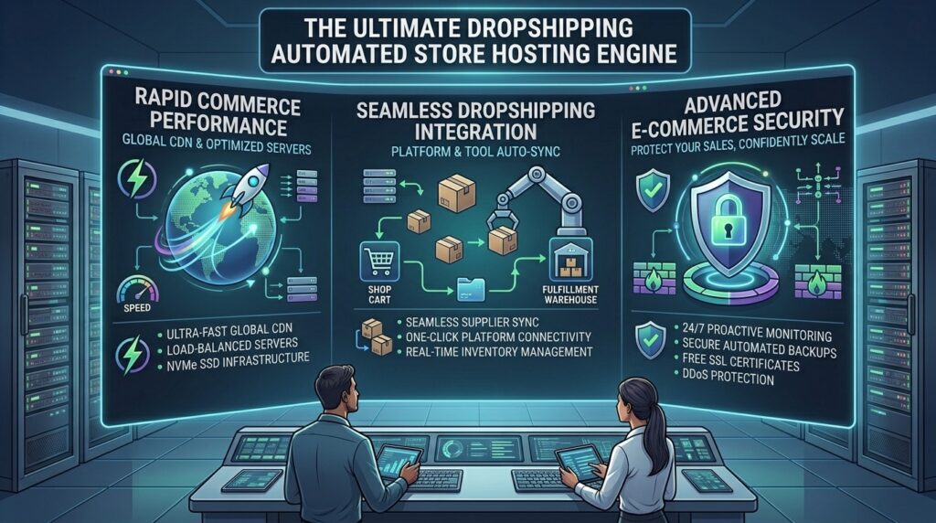 best web hosting for dropshipping automated stores