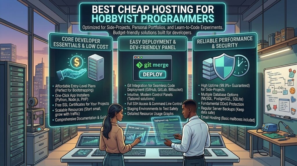 best cheap hosting for hobbyist programmers