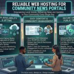 reliable web hosting for community news portals