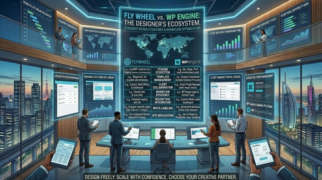 flywheel vs wp engine designer friendly features