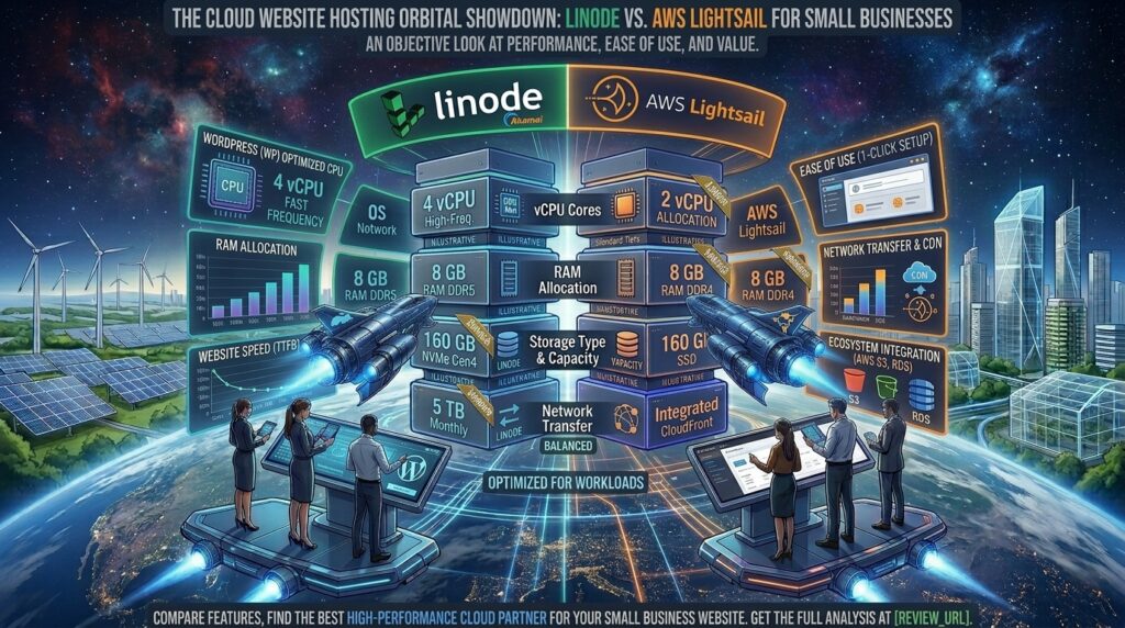 linode vs AWS lightsail for small business websites