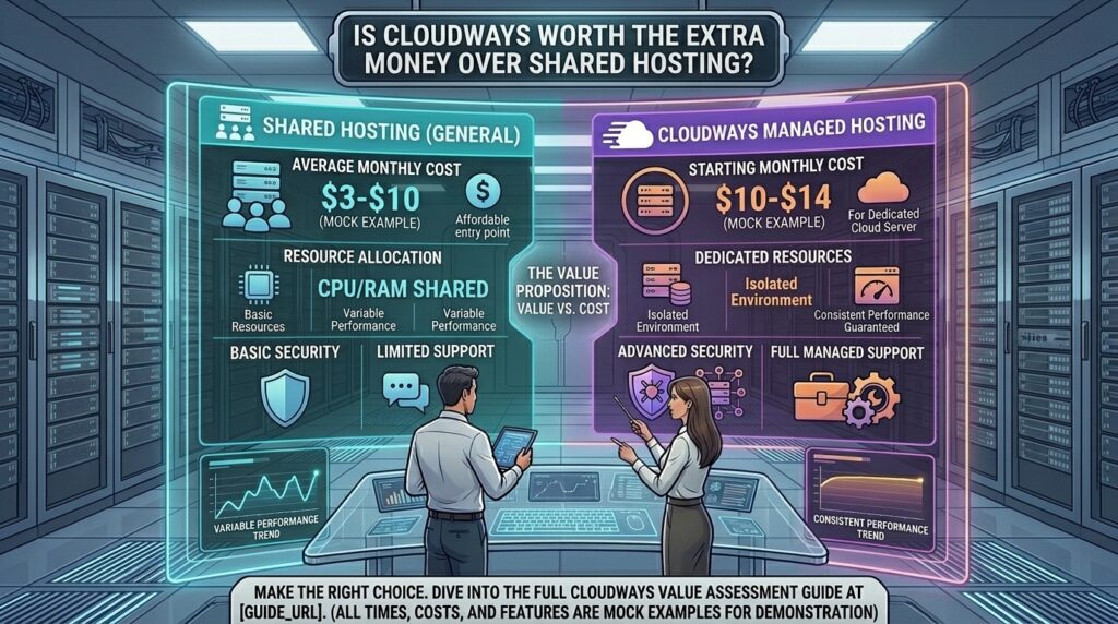 is cloudways worth the extra money over shared hosting