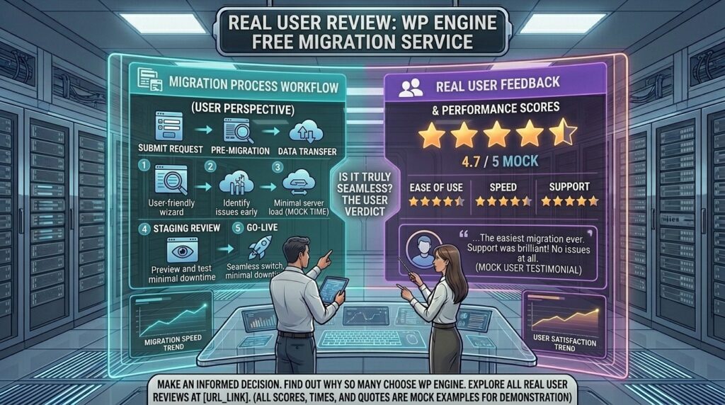 wp engine free migration service real user review