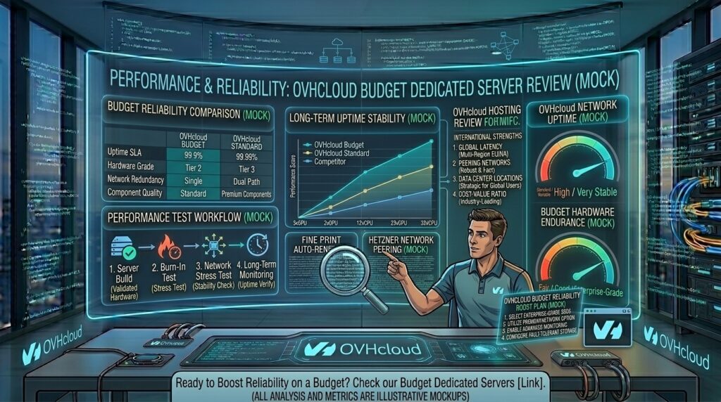 ovhcloud budget dedicated server reliability review