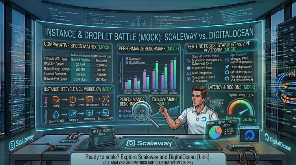 scaleway cloud instances vs digitalocean droplets