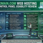 domain.com web hosting control panel usability review