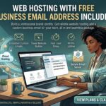 web hosting with free business email address included