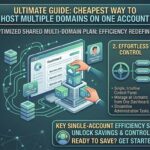 cheapest way to host multiple domains on one account