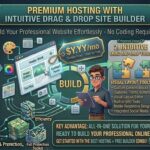 web hosting with free site builder drag and drop tools