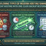cheap hosting with backup restoration with one click