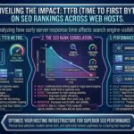 impact of TTFB on SEO rankings across web hosts