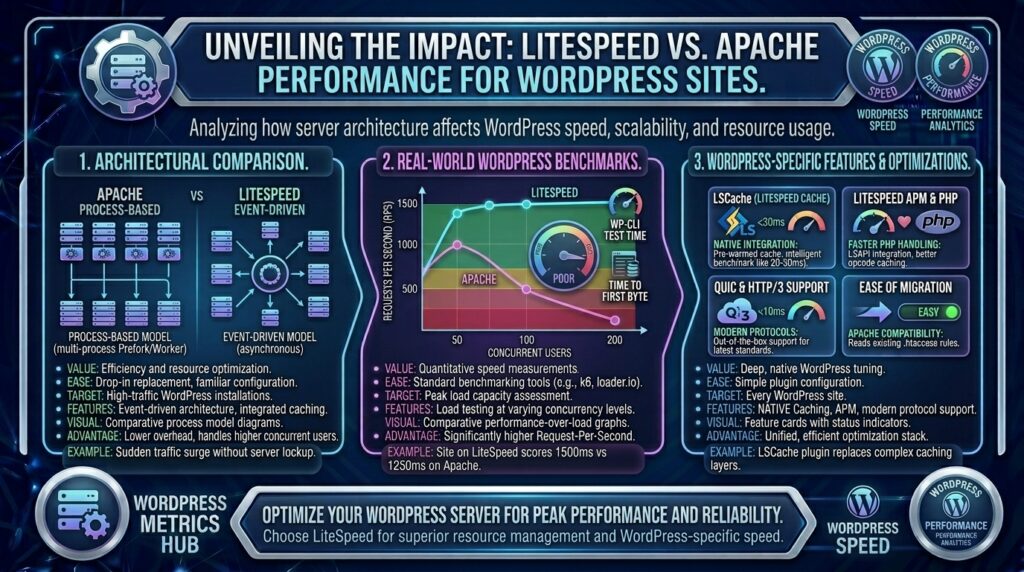 litespeed web server vs apache performance for wordpress