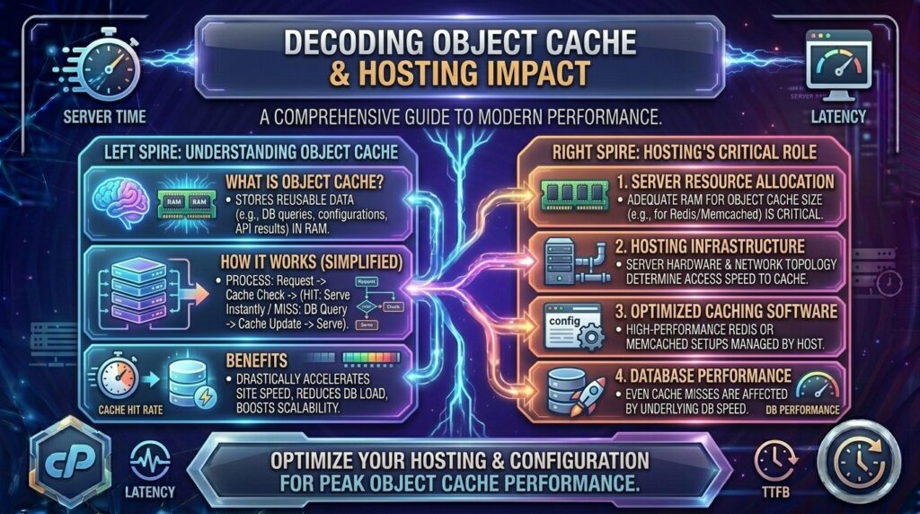 what is object cache and how does hosting affect it