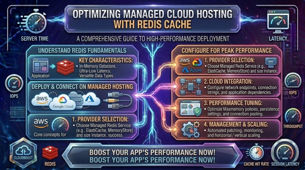 redis cache setup on managed cloud hosting servers