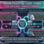 troubleshooting 504 gateway timeout error on web host