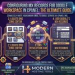 configuring MX records for google workspace in cpanel