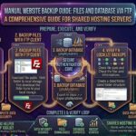 how to backup website files and database manually via ftp
