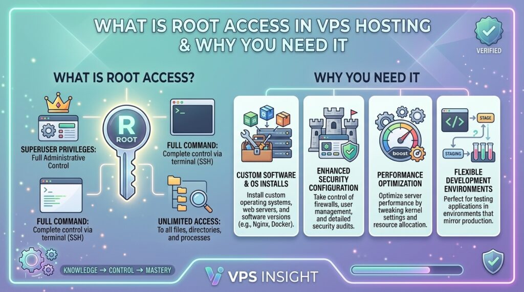 what is root access in vps hosting and why you need it