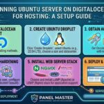 running ubuntu server on digitalocean droplet for hosting