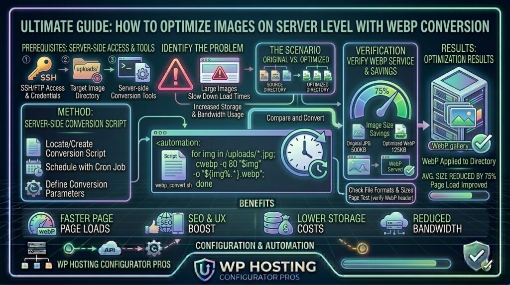 optimizing images on server level with webp conversion
