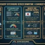 how to deal with frequent siteground server downtime