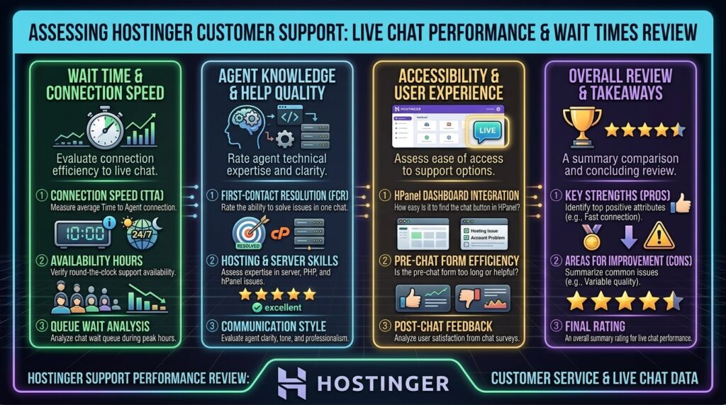 hostinger customer support live chat review and wait times