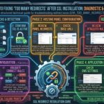 how to fix too many redirects error after installing ssl on hosting