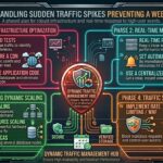 how to handle sudden traffic spikes without crashing web hosting