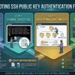 troubleshooting ssh public key authentication failed on vps