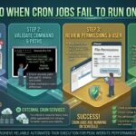 what to do when cron jobs fail to run on schedule in hosting