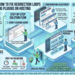 how to fix redirection loops caused by caching plugins on hosting