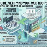 how to verify if your web host has real NVMe or standard SSD