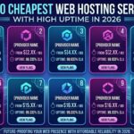 top 10 cheapest web hosting services with high uptime in 2026