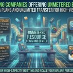 best web hosting companies offering unmetered bandwidth and storage