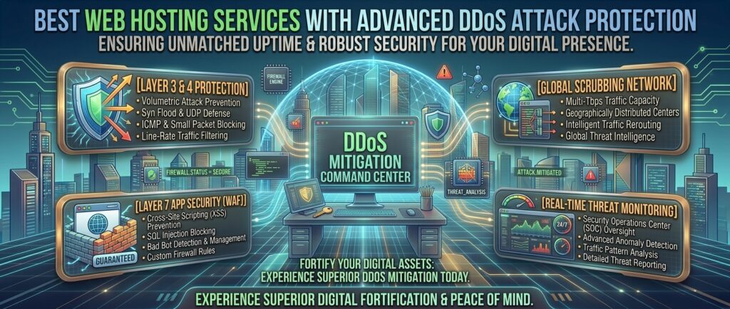 best web hosting services with advanced ddos attack protection